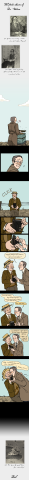 a short fluffy comic in which watson has a hobby of photography